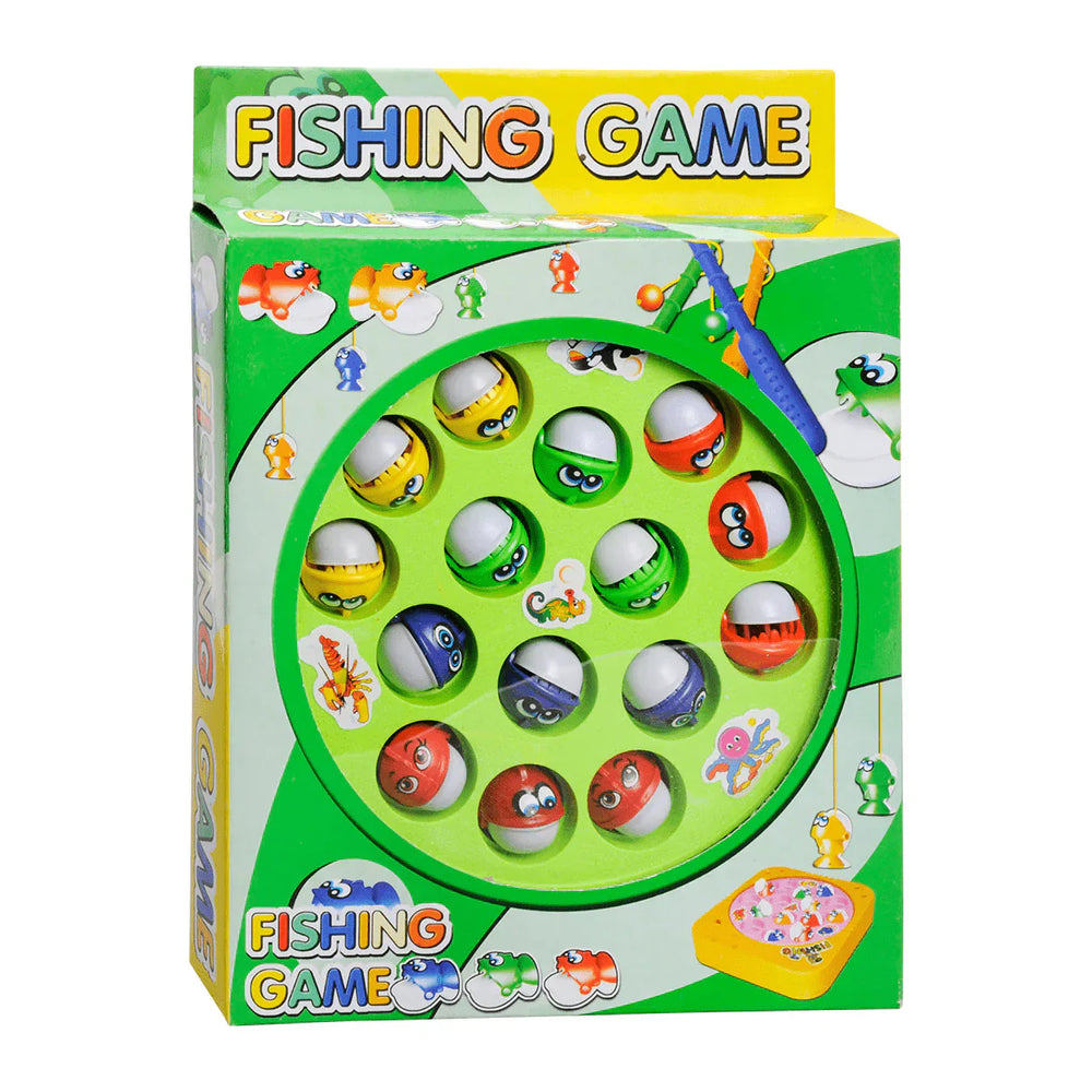 Battery-Operated Rotating Fishing Game Toy for Kids & Toddlers - 15 Cosmia.pk
