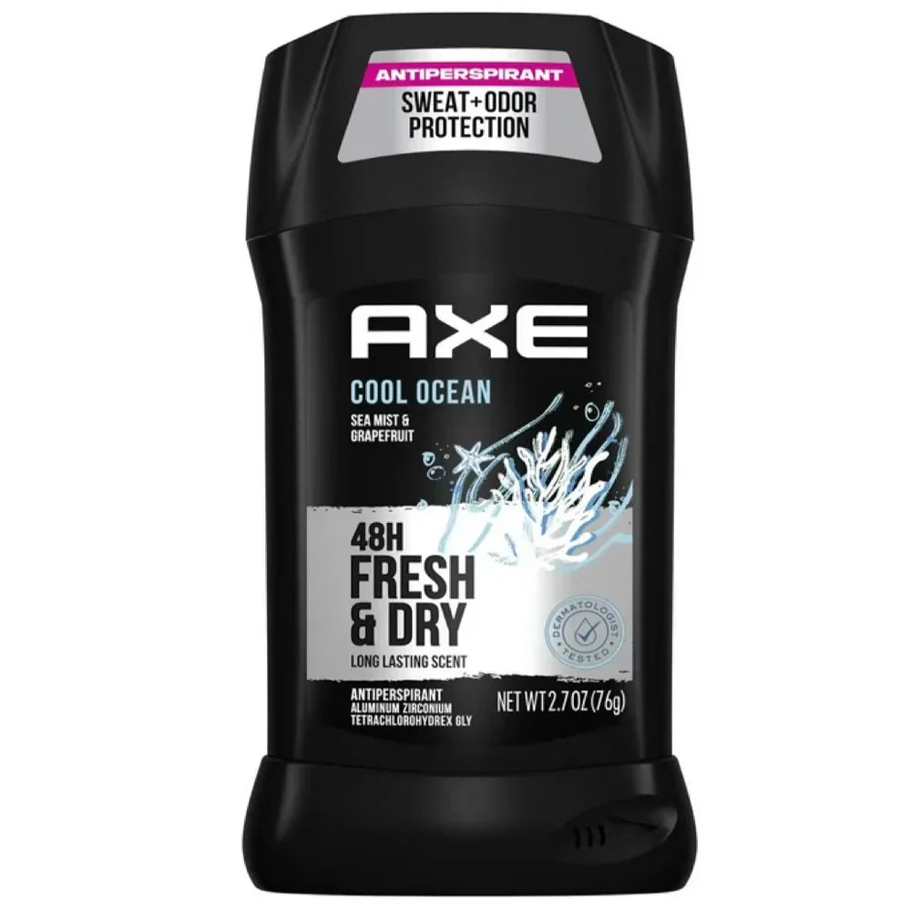 Axe Cool Ocean Long Lasting Anti Sweat Deodorant Stick - 76g AXE