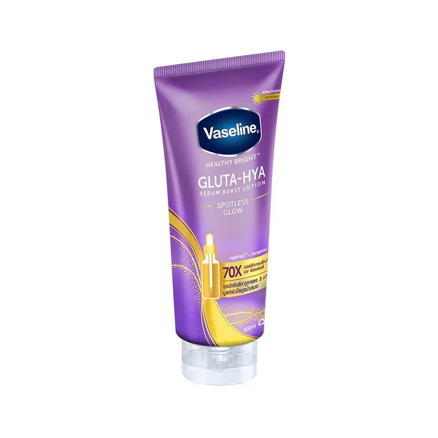 Vaseline Gluta-Hya Serum Burst Lotion Spotless Glow - Made in Thailand Vaseline