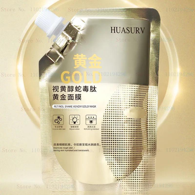 Gold Mask (100gram) Moisturizing Skin Care Clear Anti-aging Oil huasurv
