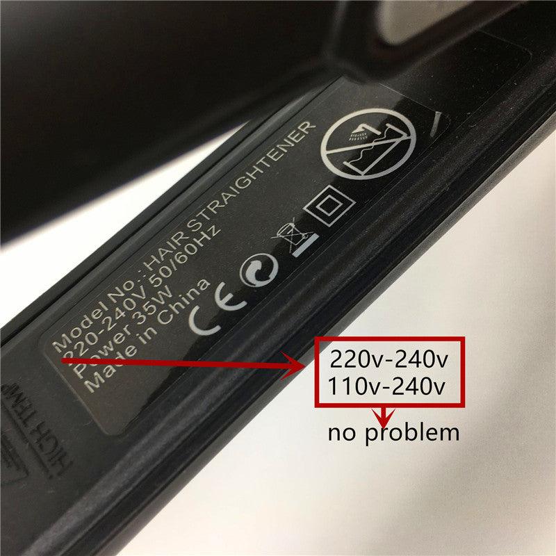 Professional 2 in 1 Multi-function hair straightener and hair curler my bebeg