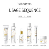 6 in 1 Bioaqua Rice Pulp Glow Moisturizing Skin Set
