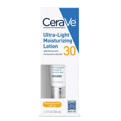 CeraVe Ultra Light Moisturizing Lotion with sun screen - 50ml - SPF 30 CeraVe
