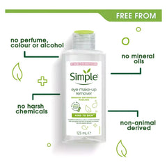 Simple Kind to Skin Eye Make‑Up Remover - 125ml Simple