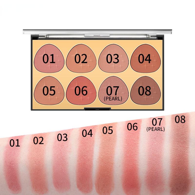 Miss Rose Blush Palette - 8 Colors Miss Rose