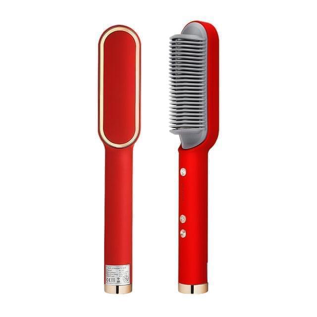 Hair Straightener Ceramic Heated Hair Brush Cosmia
