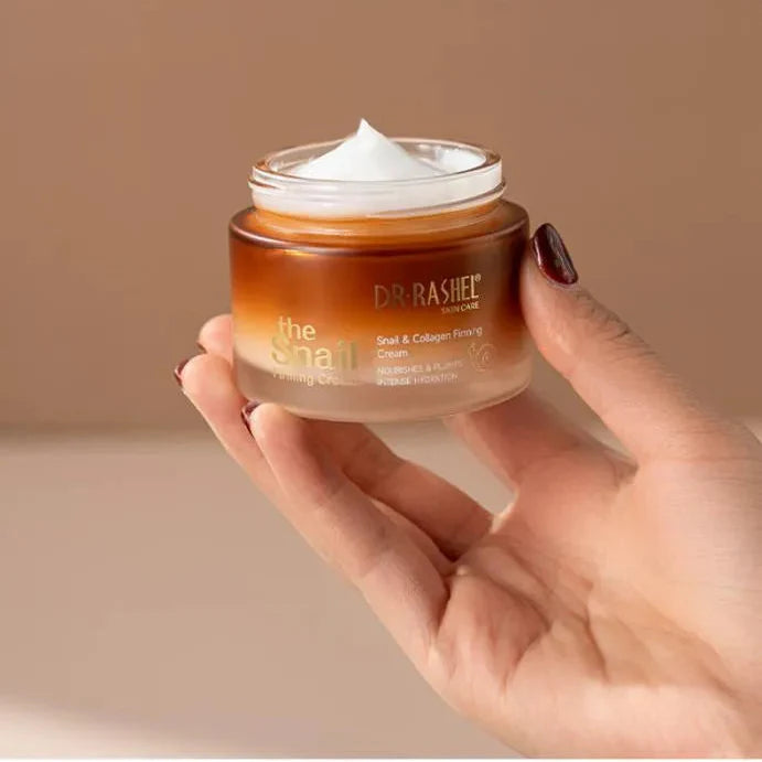 Dr Rashel Snail & Collagen Face Cream – Intense Hydration & Skin Plumping Formula DR.Rashel