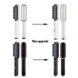 Hair Straightener Ceramic Heated Hair Brush