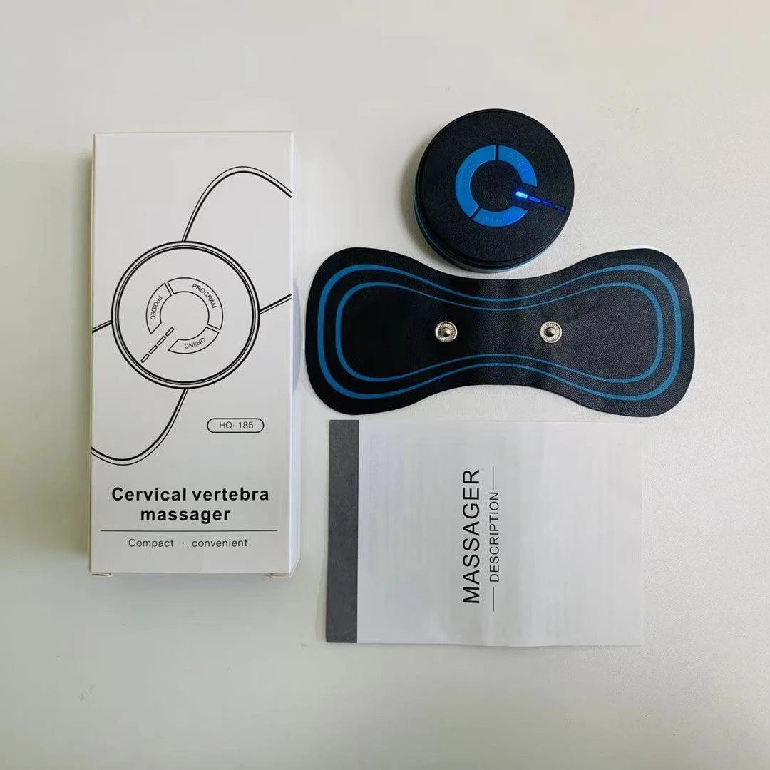 Electric EMS Cervical Back Muscle Pain Relief Mini Neck Massager Cosmia.pk