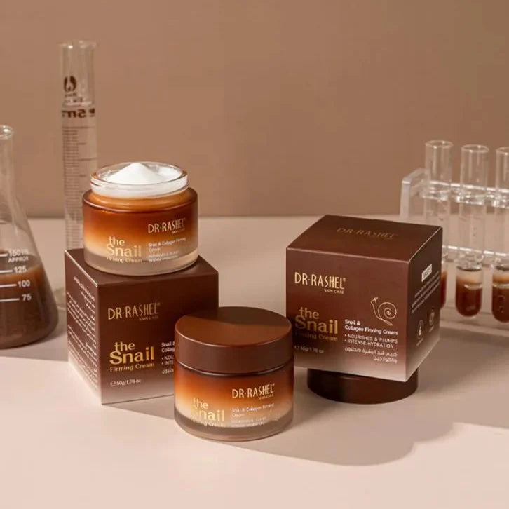 Dr Rashel Snail & Collagen Face Cream – Intense Hydration & Skin Plumping Formula DR.Rashel