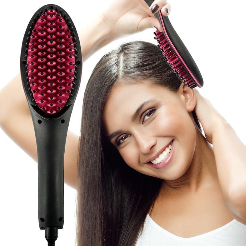 Fast Hair Straightener Brush Cosmia.pk