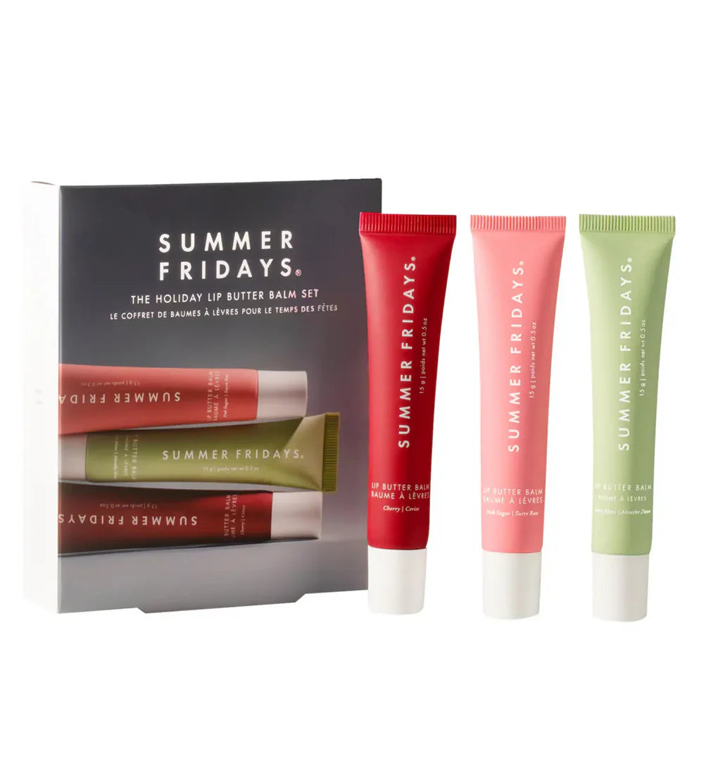 Summer Fridays The Holiday Lip Butter Balm Set Summer Fridays