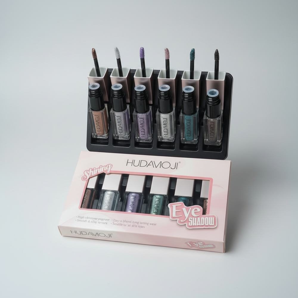 Hudamoji Shining Eyeshadow - 6 Pcs Set Hudamoji