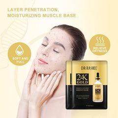 Dr. Rashel 24K Gold Radiance & Anti‑Aging Essence Mask – 25 g Per Sheet DR.Rashel