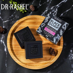 Dr.Rashel Collagen Charcoal Black Soap - 100g DR.Rashel