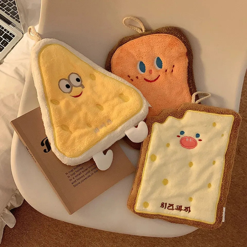 Cute Cartoon Hand Towel Hanging Kitchen Hand Wipe Cosmia.pk