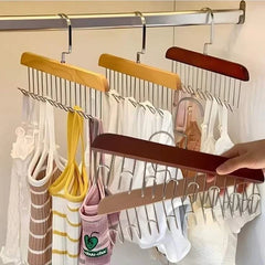 Multi-purpose Wooden Hanger Cosmia.pk