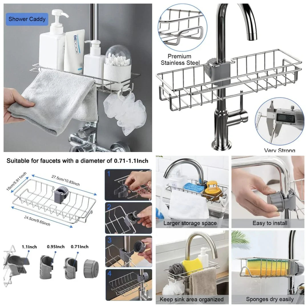 Steel Faucet Rack Cosmia.pk