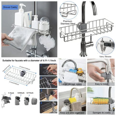 Steel Faucet Rack Cosmia.pk