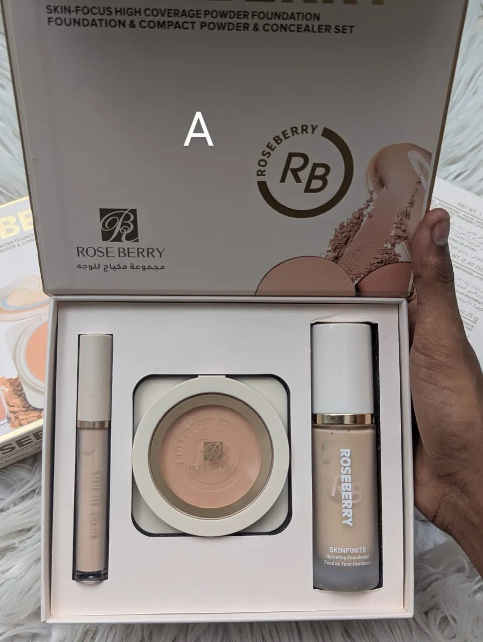 Rose berry 3 in 1 Face Kit Rose berry