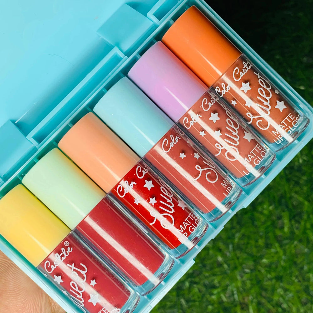 Color Castle Matte Lipgloss - 6 Set Color Castle