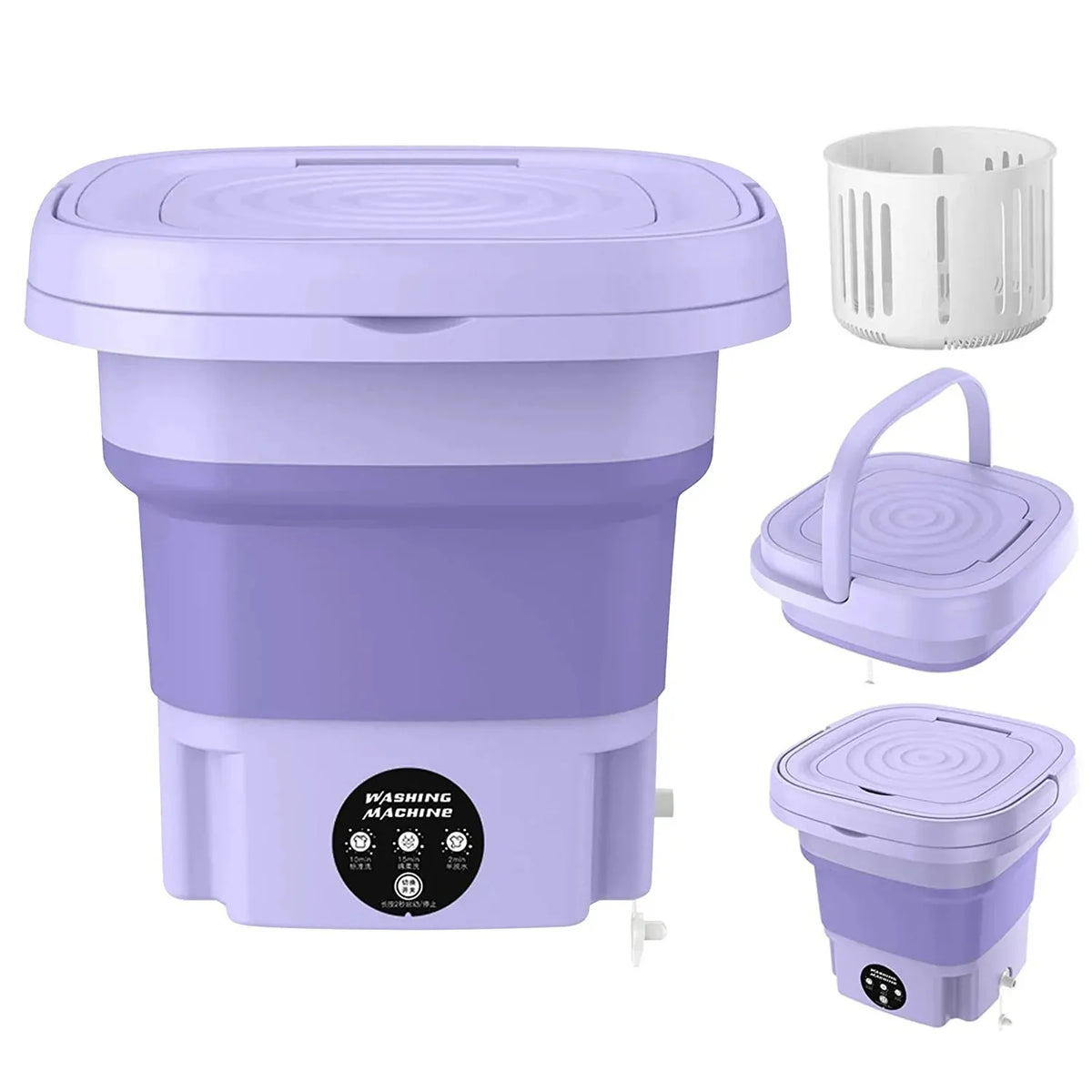 Portable Folding Washing Machine With Sensor Cosmia.pk