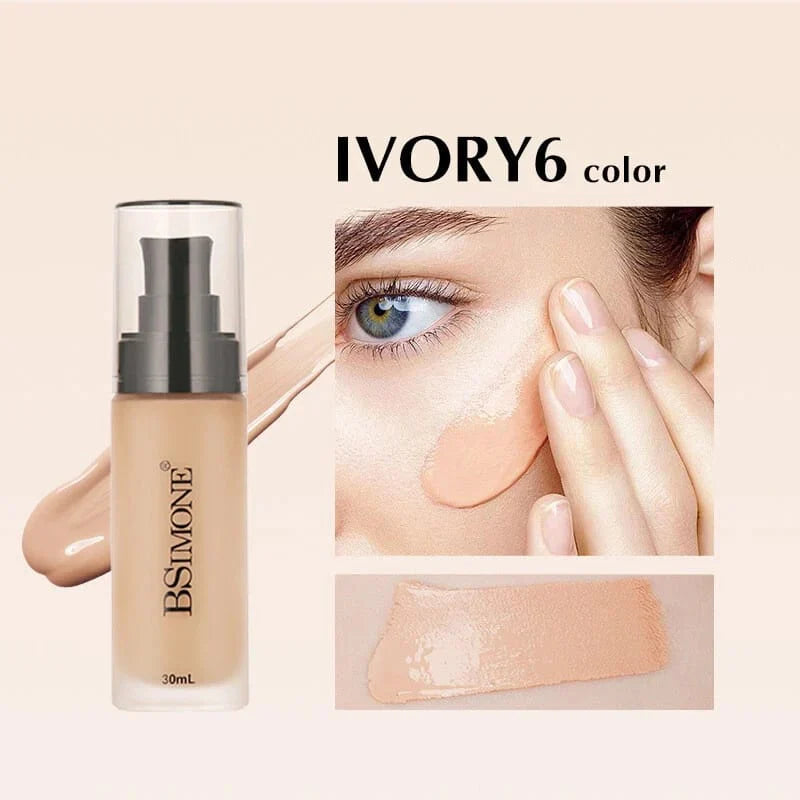 BSimone Long-Lasting High Coverage Foundation-30ml BSimone