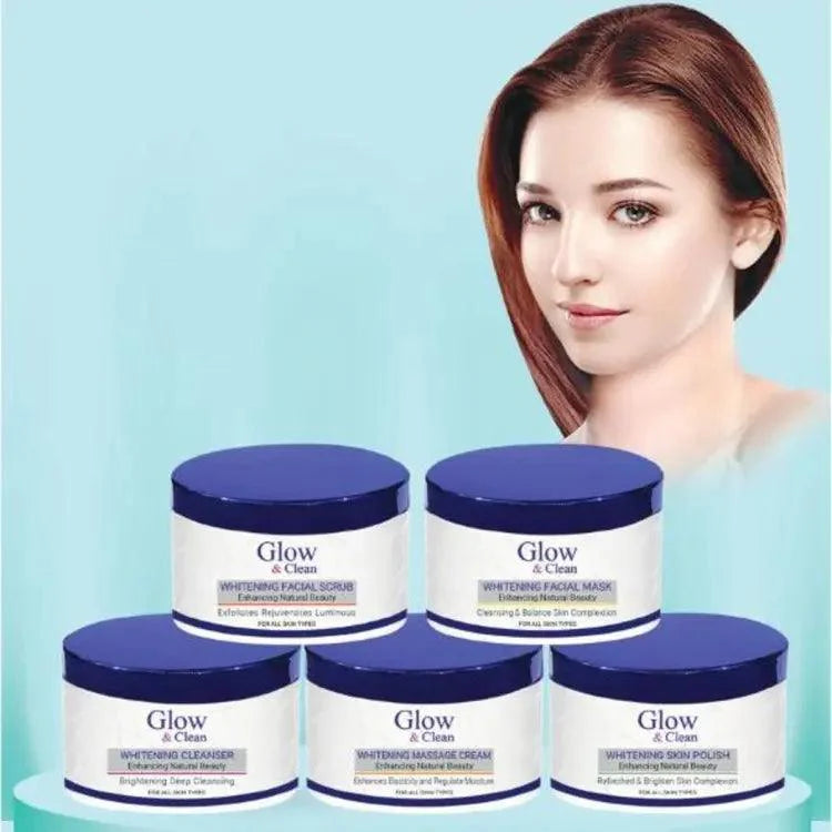 5 Step Glow & Clean Whitening Facial Glow & Clean