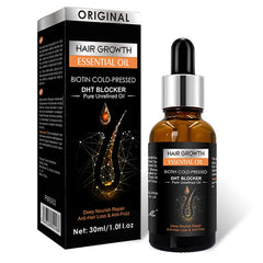 Hair Growth Essential Oil – Biotin Cold-Pressed DHT Blocker – 30ml Cosmia.pk
