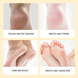 Bioaqua Shea Butter Foot Care Cream Massage Scrub - 180g