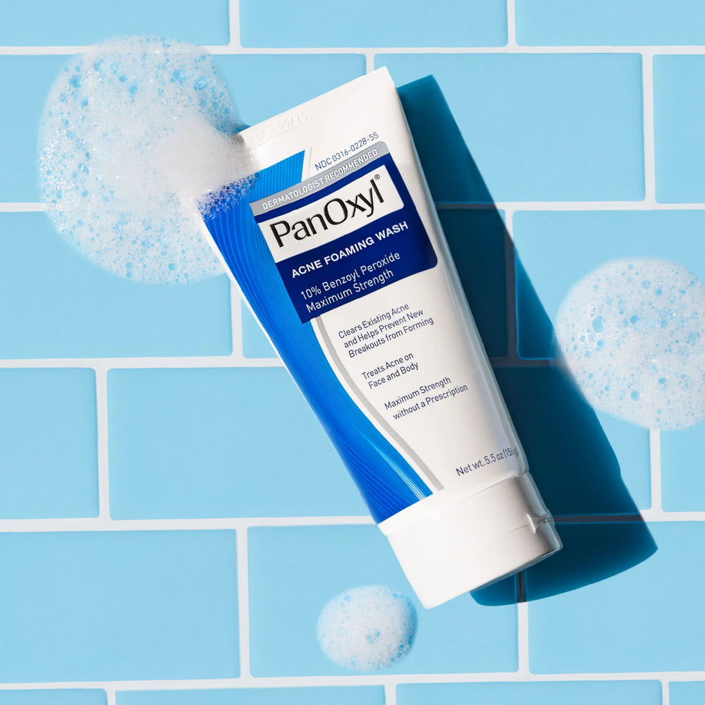 PanOxyl 10% Benozyl Peroxide Facewash For Acne And Pimples 156g PanOxyl