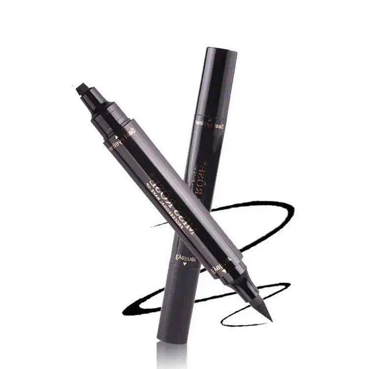 Miss Rose Liquid Black Eyeliner Pencil Quick Dry Waterproof With Stamp Miss Rose