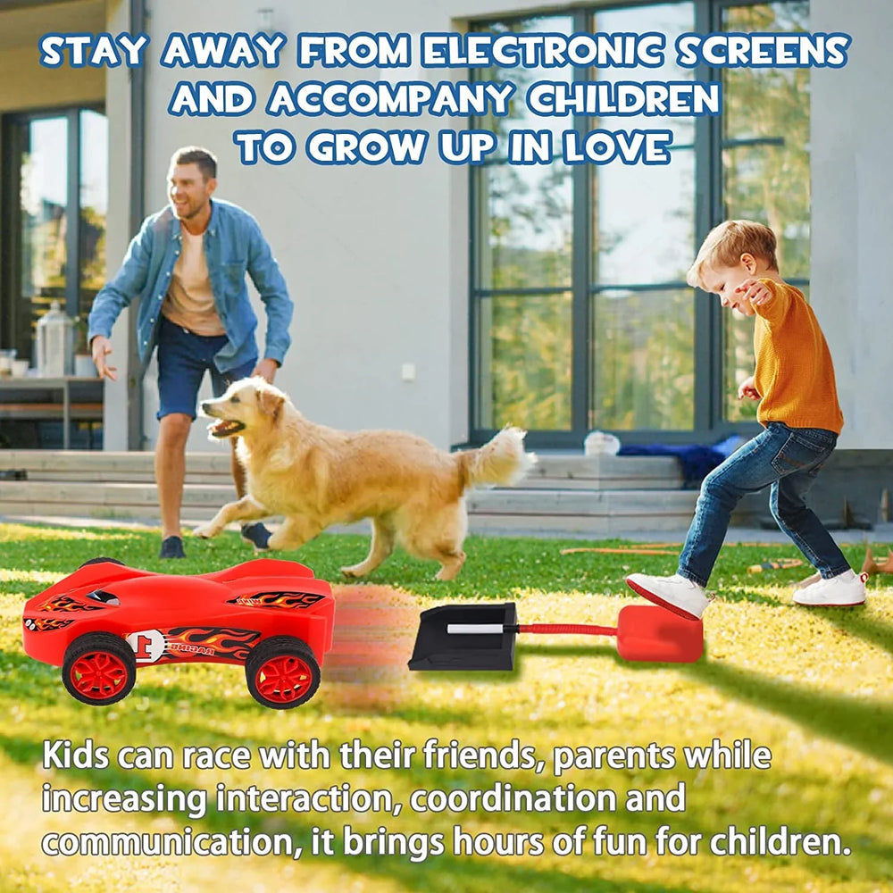 Toy Car Launchers and Air Powered Cars with Ramp and Finish Line Cosmia.pk