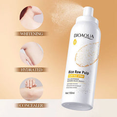 BIOAQUA Rice Raw Pulp Nicotinamide Plain Face Spray - 150ml Bioaqua
