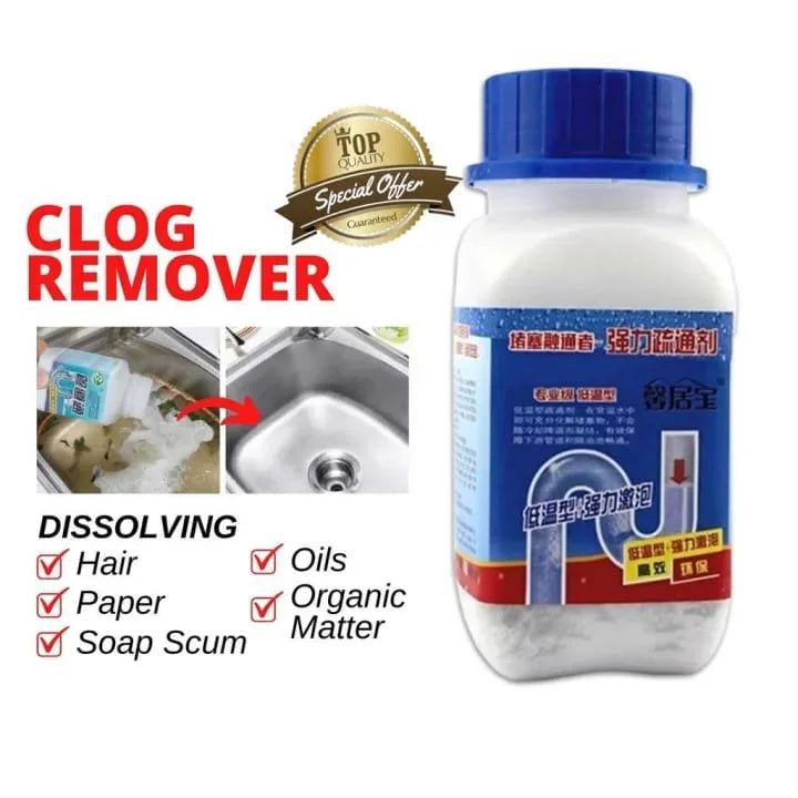 Dredge Pipeline Dredging Agent Drain Cleaner Powder - 280gm Dredge