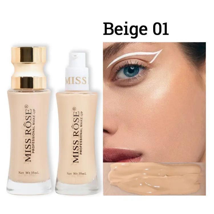Miss Rose Unique Double Wear Makeup Liquid Foundation Miss Rose