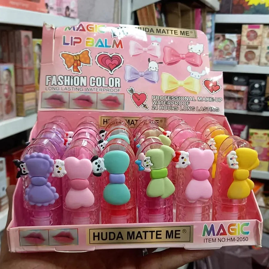 Huda Matte Me Pink Magic Lip Balm huda matte me