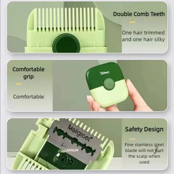 New Double-Sided Hair Razor Comb Cosmia.pk