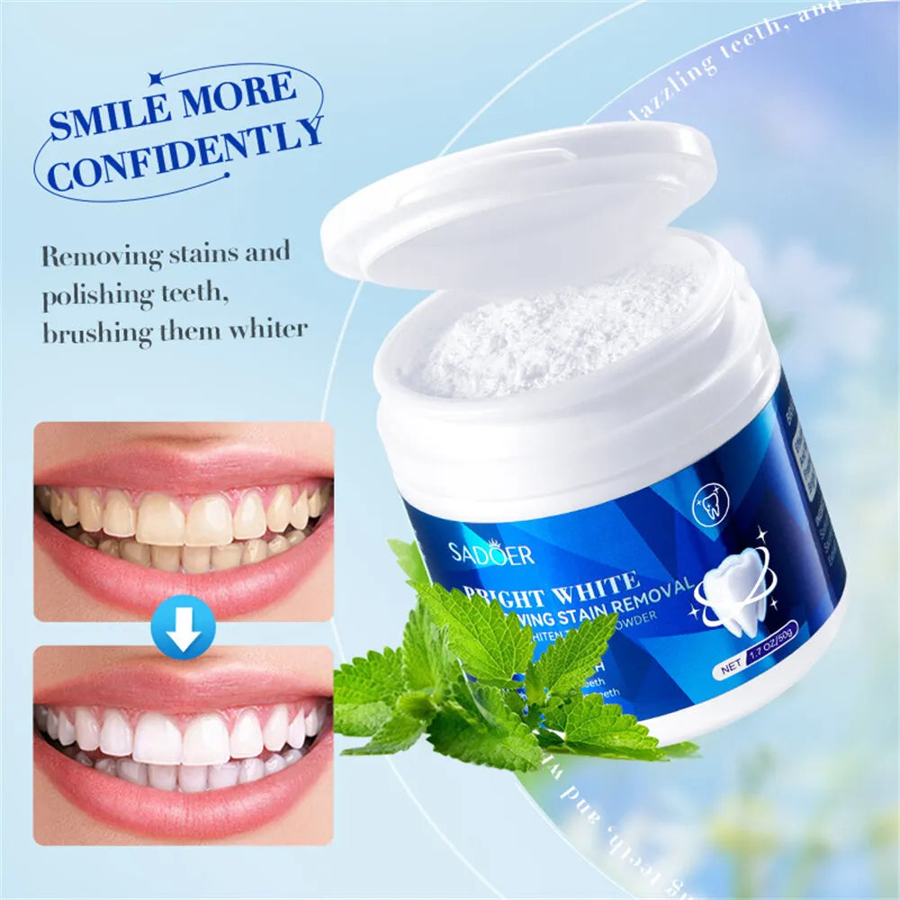 Sadoer Tooth Cleaning Powder For Oral Cavity Bright White Sadoer