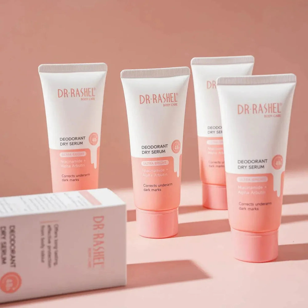 Dr Rashel Ultra Bright Niacinamide + Alpha Arbutin Deodorant Dry Serum - 60ml DR.Rashel