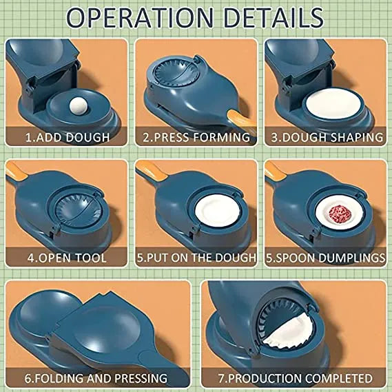 2 in 1 Creative Dumpling Maker Cosmia.pk