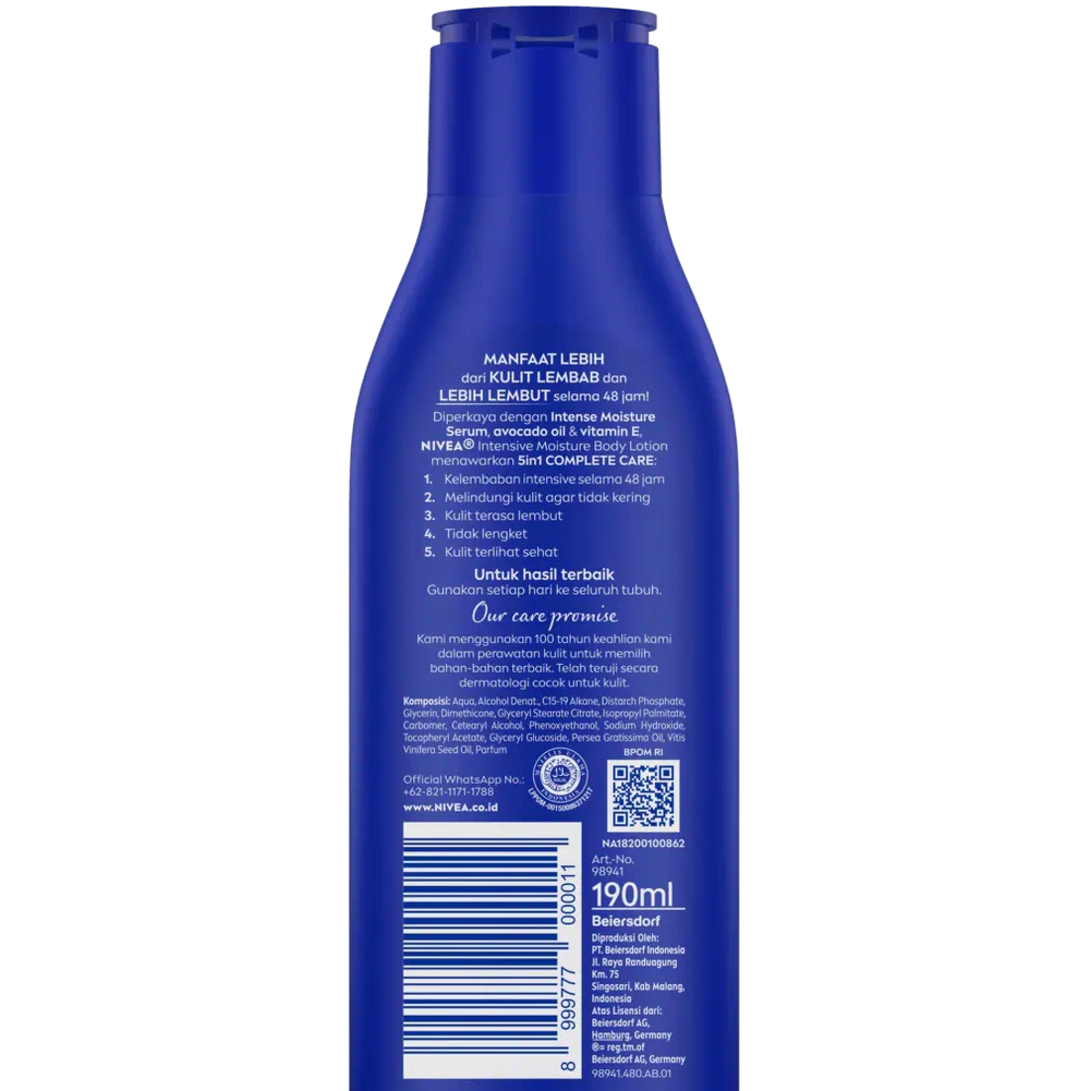 NIVEA Body Lotion – Deep Nourishment & 48-Hour Moisture Care Nivea