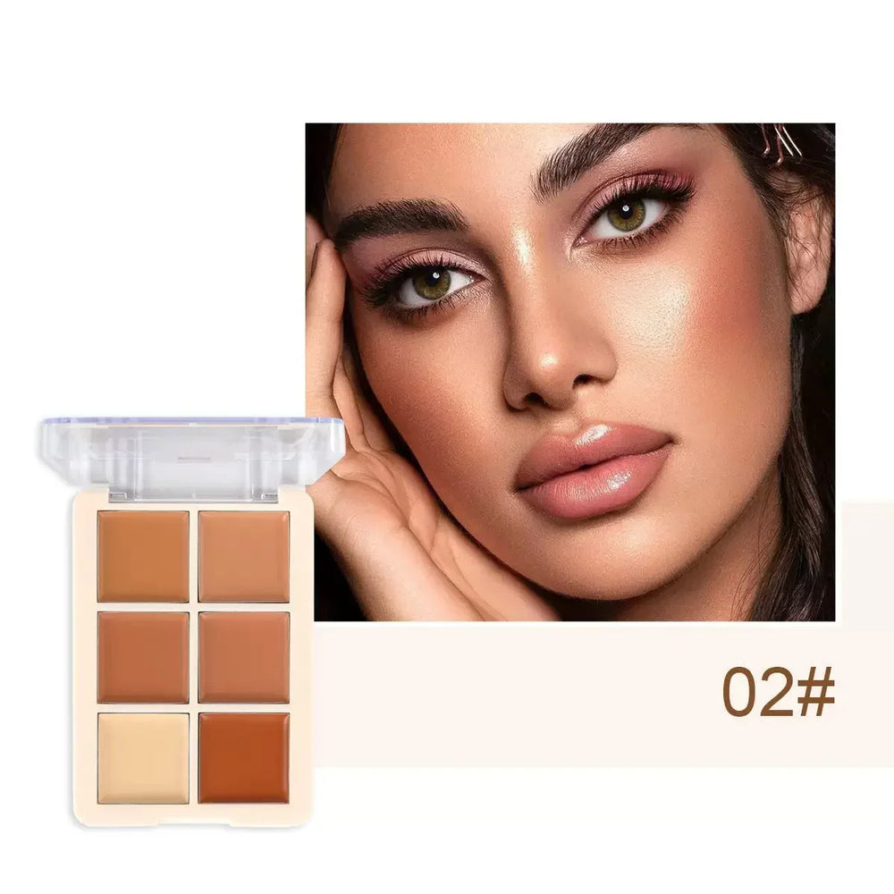 MSYAHO 6 Colors Concealer Palette MSYAHO