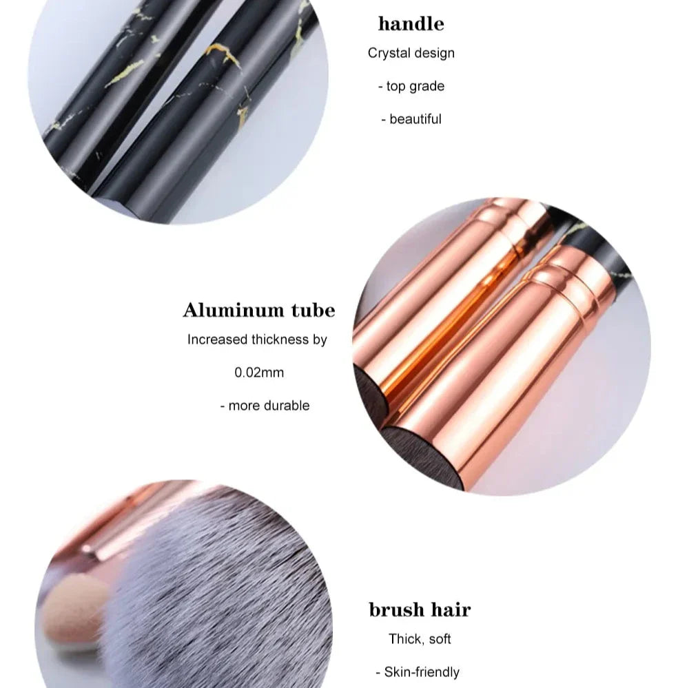 Marble High Quality Brush Set Cosmia.pk