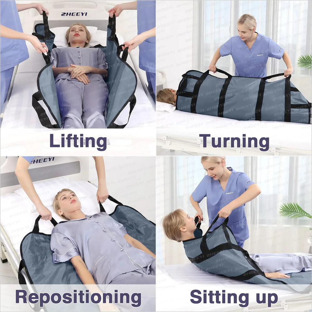 Positioning Bed Pad with Reinforced Handles - 1 Pack 43" x 36 Cosmia.pk