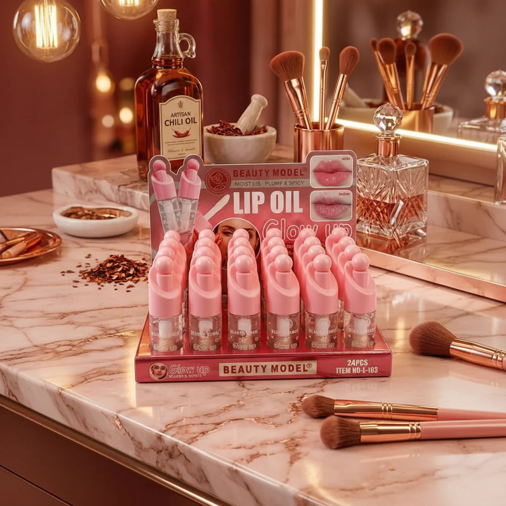Beauty Model Glow up lip plum & spicy Lip oil Beauty Model