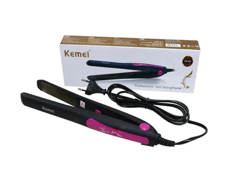 Kemei KM-328 Professional Hair Straightener Slim Plate Kemei