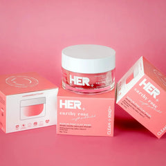 HER Beauty earthy rose Kaolin Pink Clay Mask 50g HER Beauty