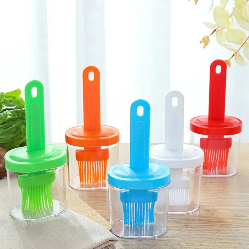 Silicone Oil Brush Bottle with Brush Oil Dispenser Cosmia.pk