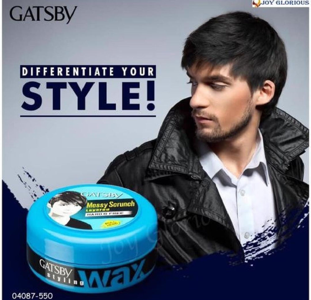 Gatsby Messy Layer Styling Wax Hard & Free 75g gats